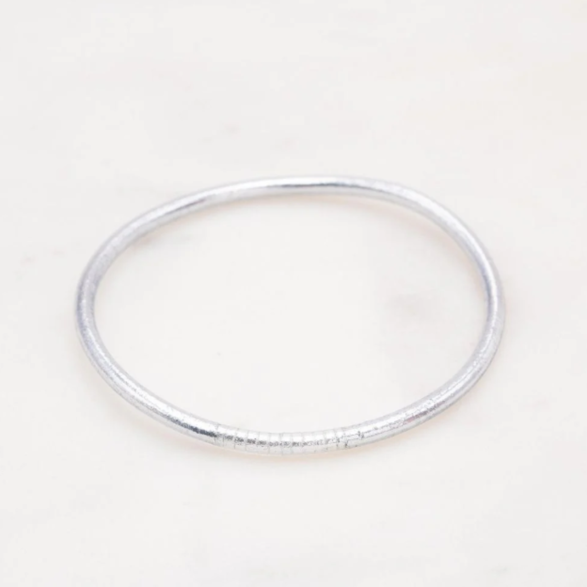 Bracelet Bouddhiste fin argenté