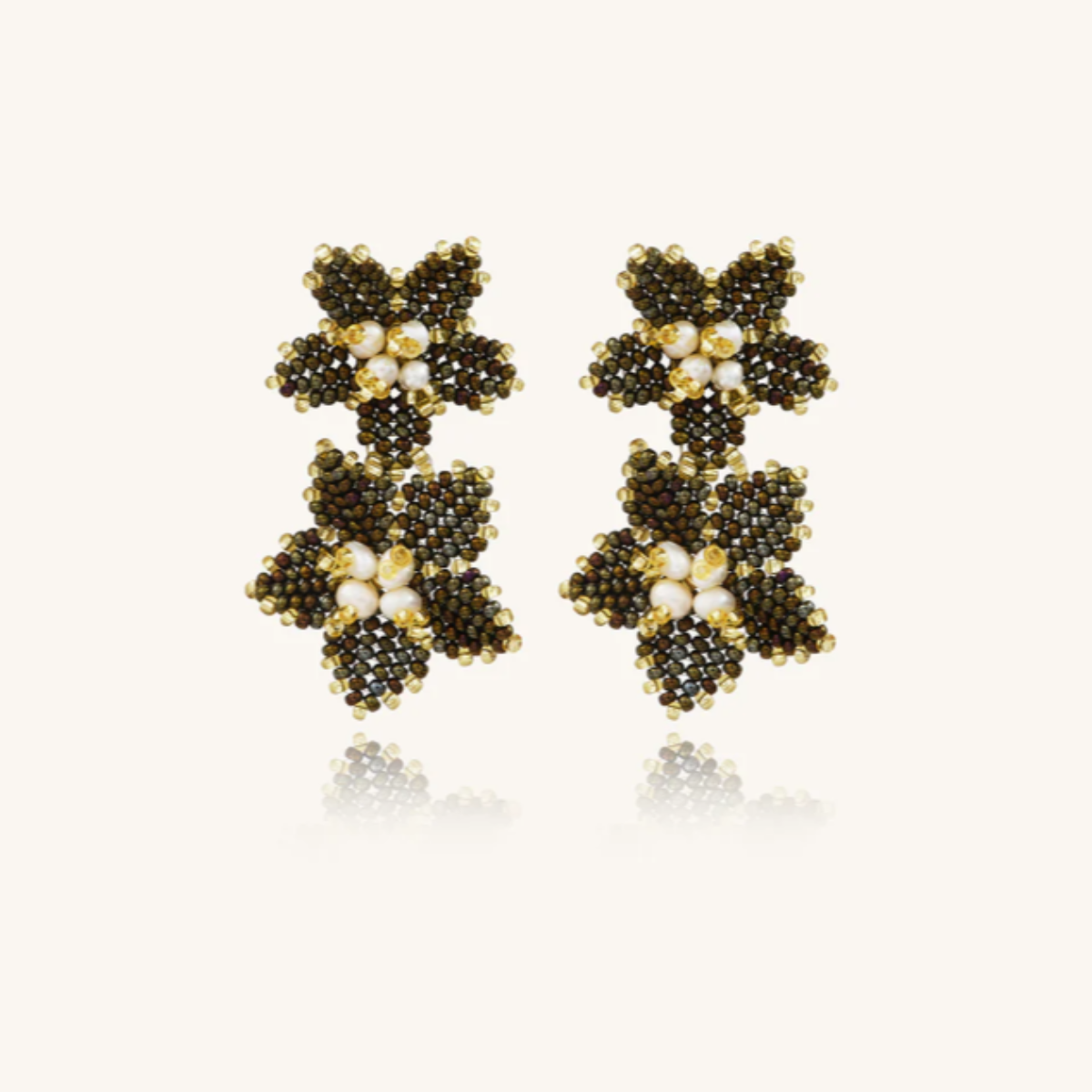 boucles d'oreilles anais noisette