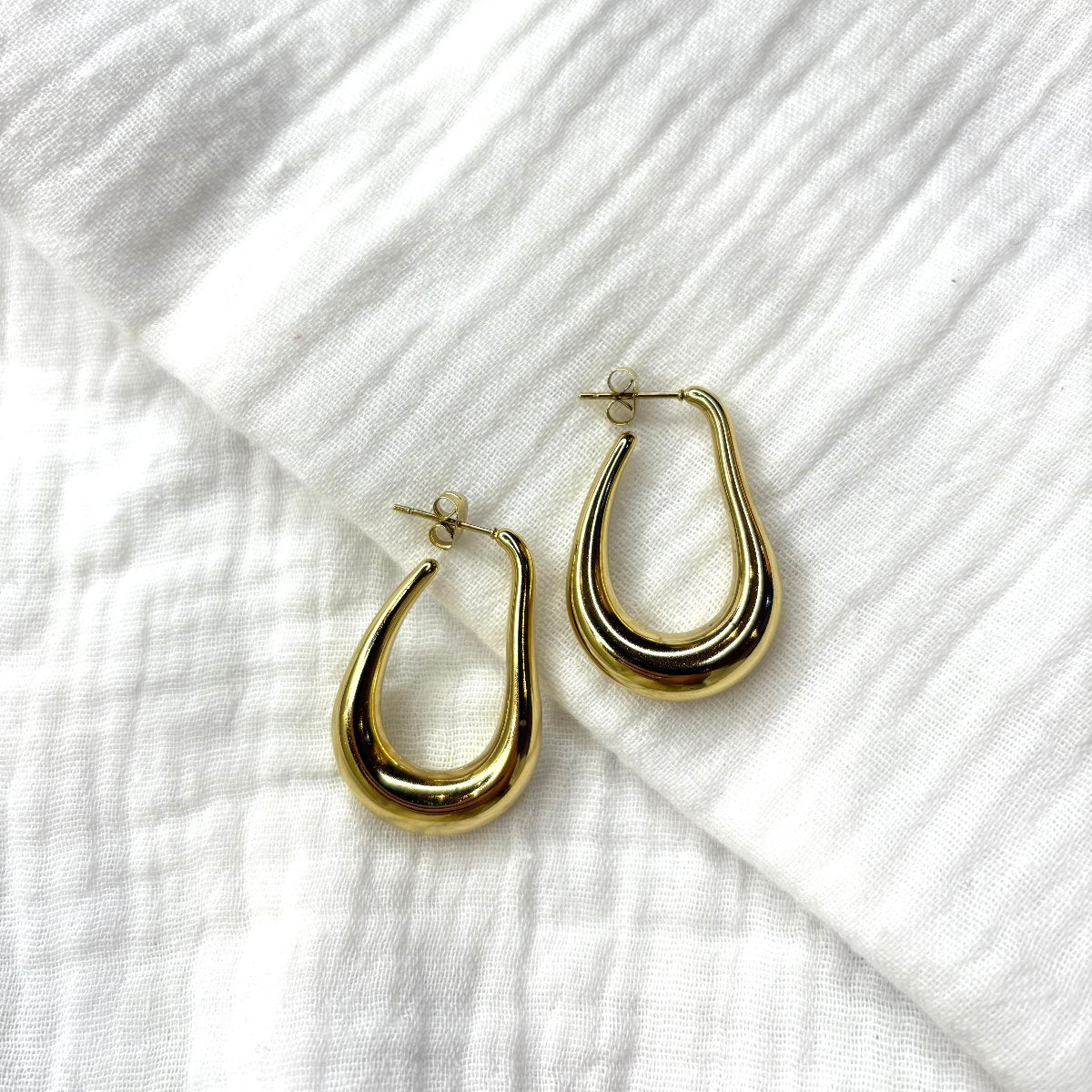 boucles d'oreilles Elina acier inoxydable