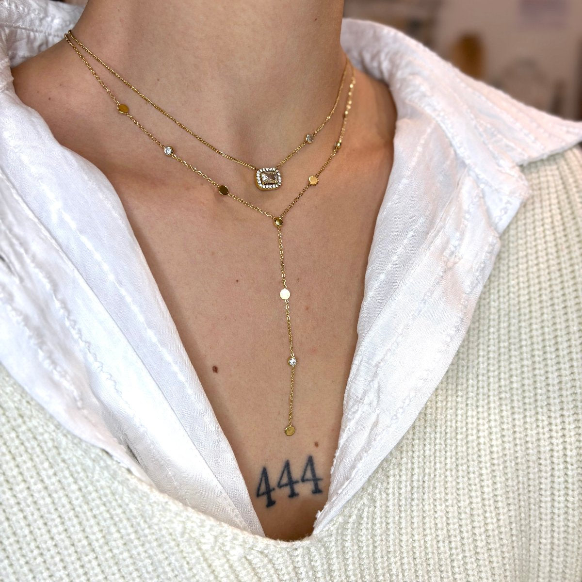 collier amara acier inoxydable