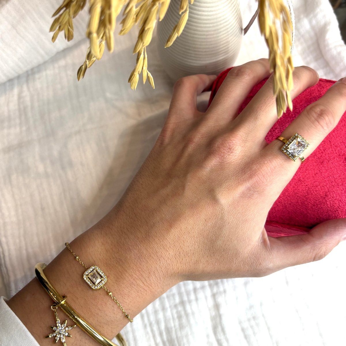 bague amara acier inoxydable