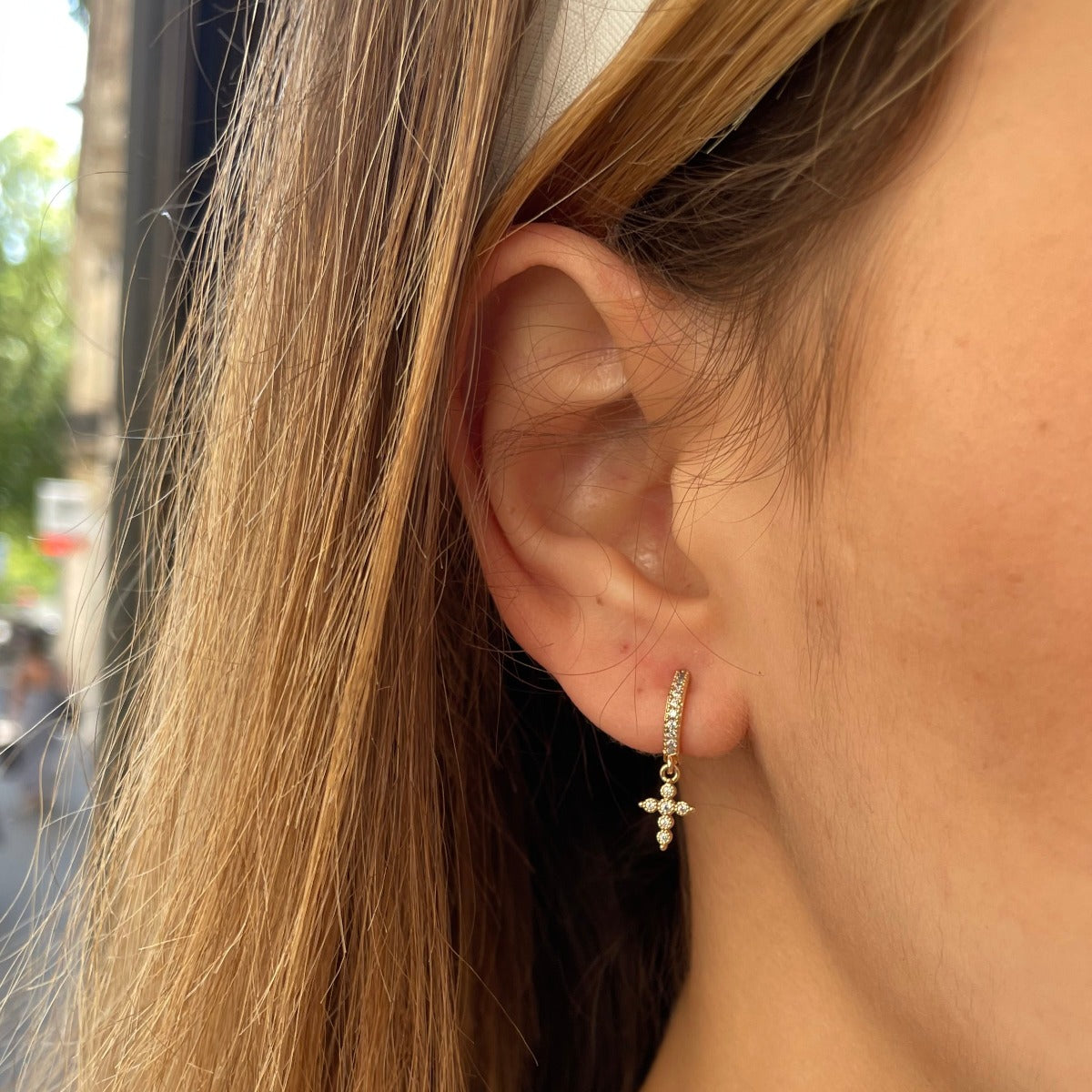 boucles d'oreilles cruz