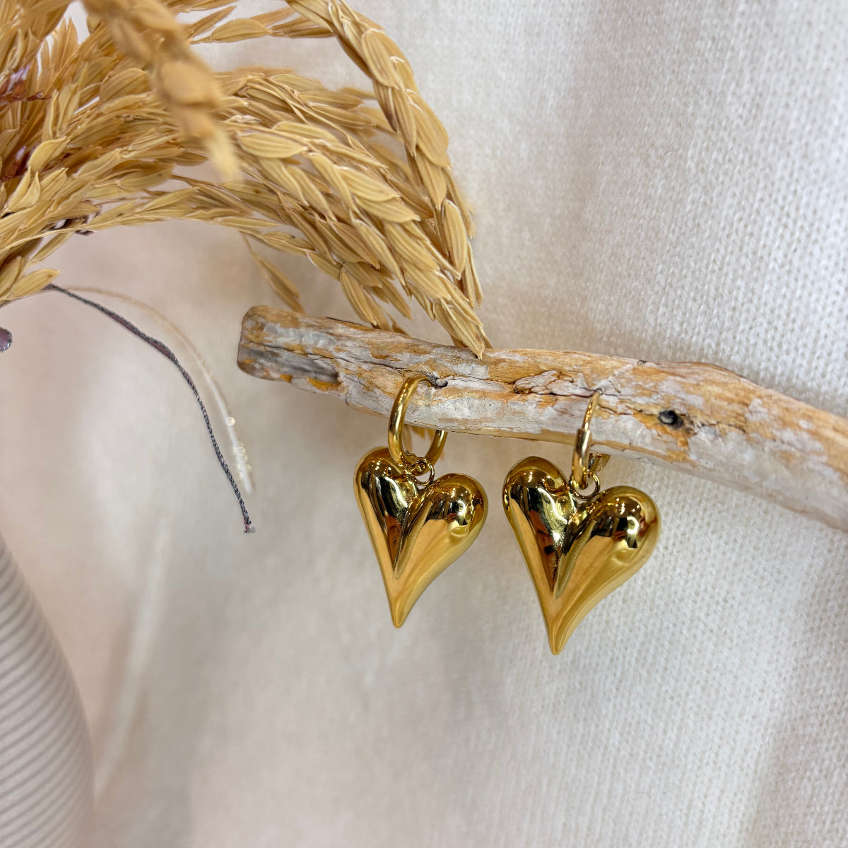 boucles d'oreilles valentina acier