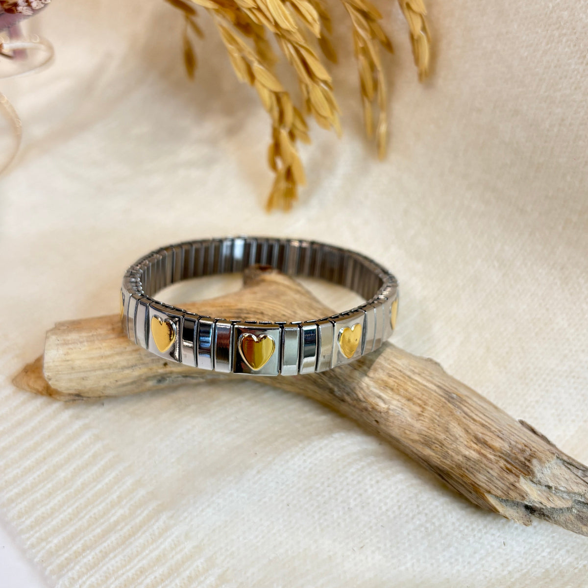 bracelet céline acier argenté