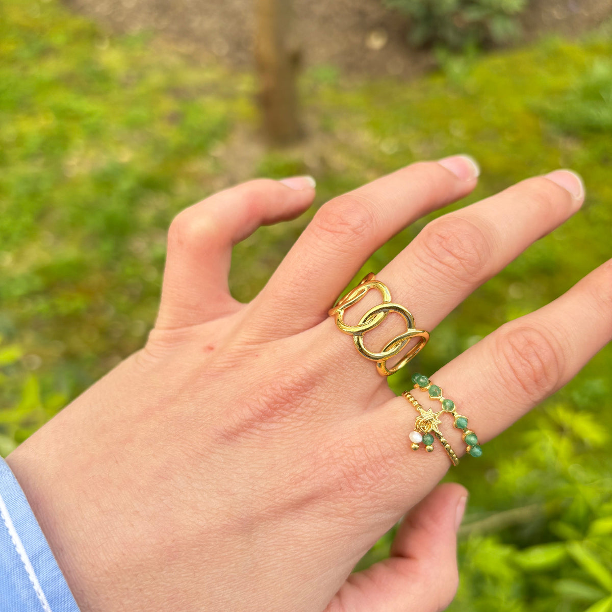 bague lupita aventurine