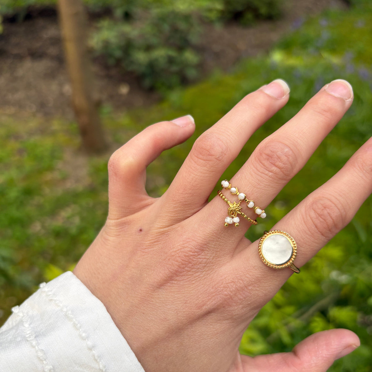 bague lupita pierres de lune