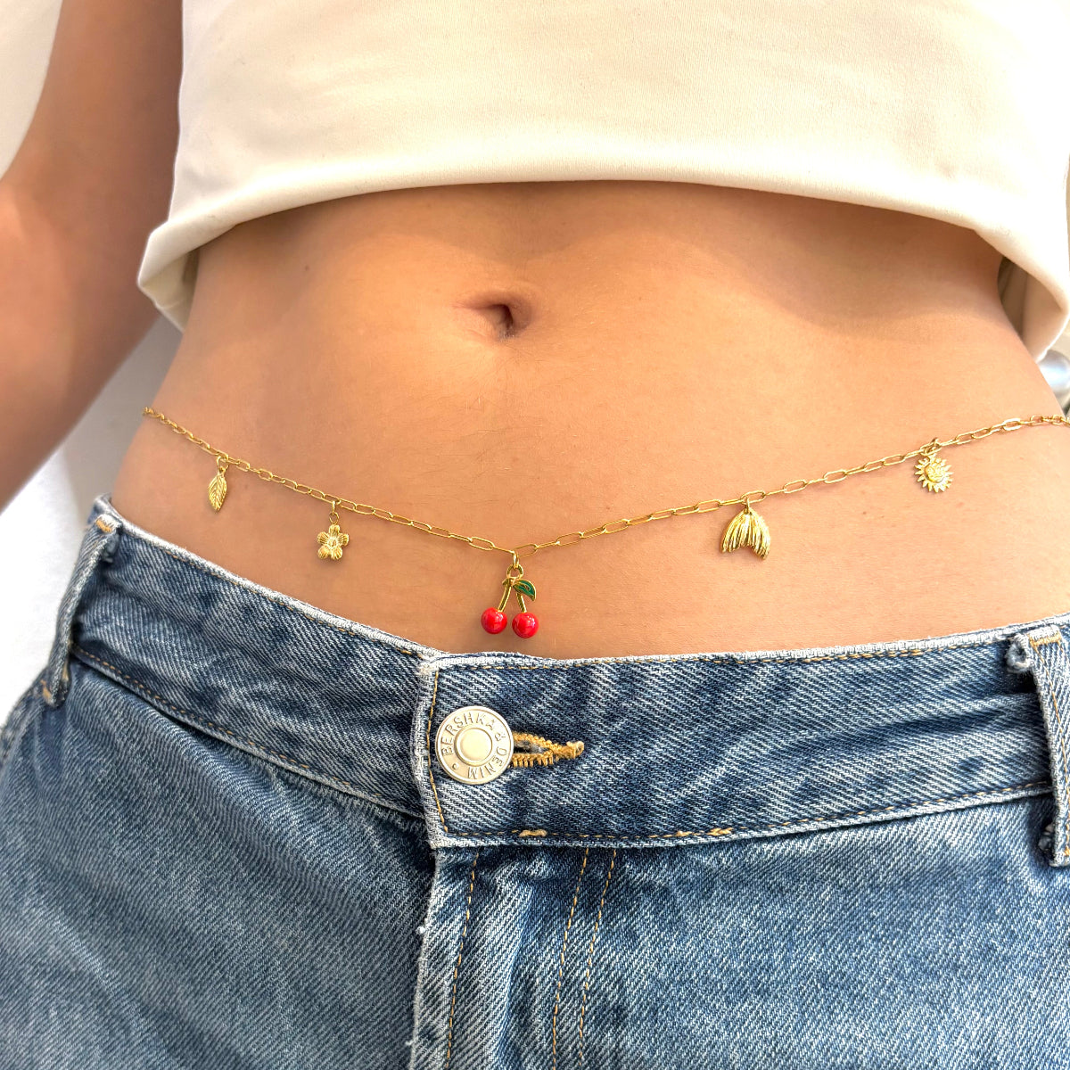 sautoir cereza cier inoxydable