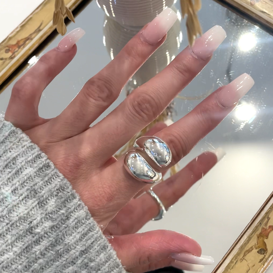 Bague Ana argent massif