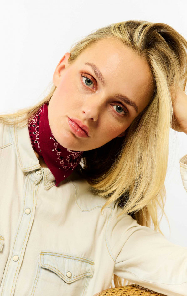 Foulard Mini Paisley Bordeaux Wild by Hipanema