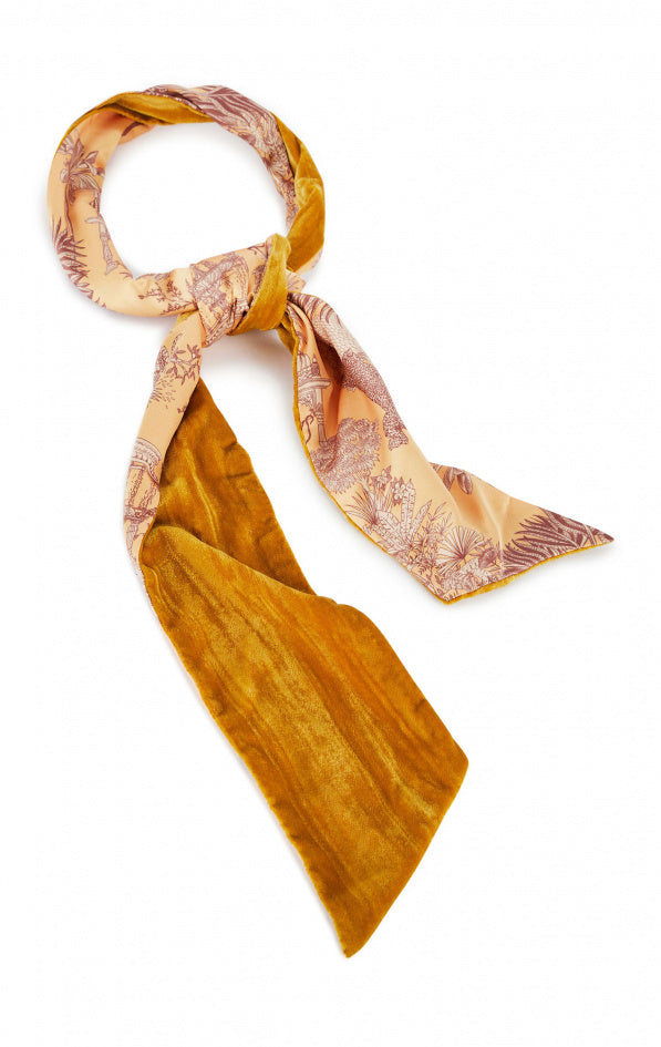 Cravate Gaston Wild By Hipanema ocre
