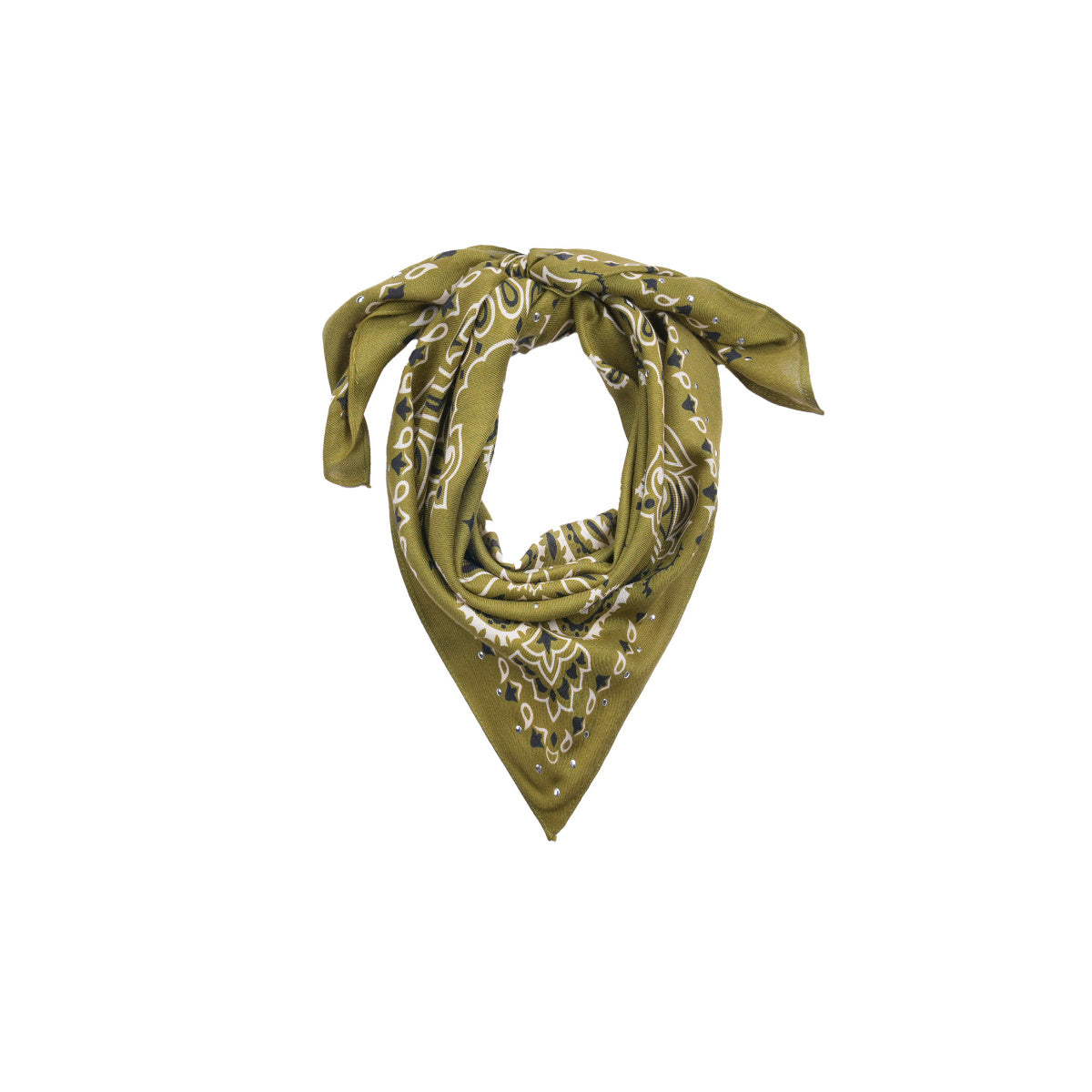 Foulard Medium Paisley Kaki Wild by Hipanema