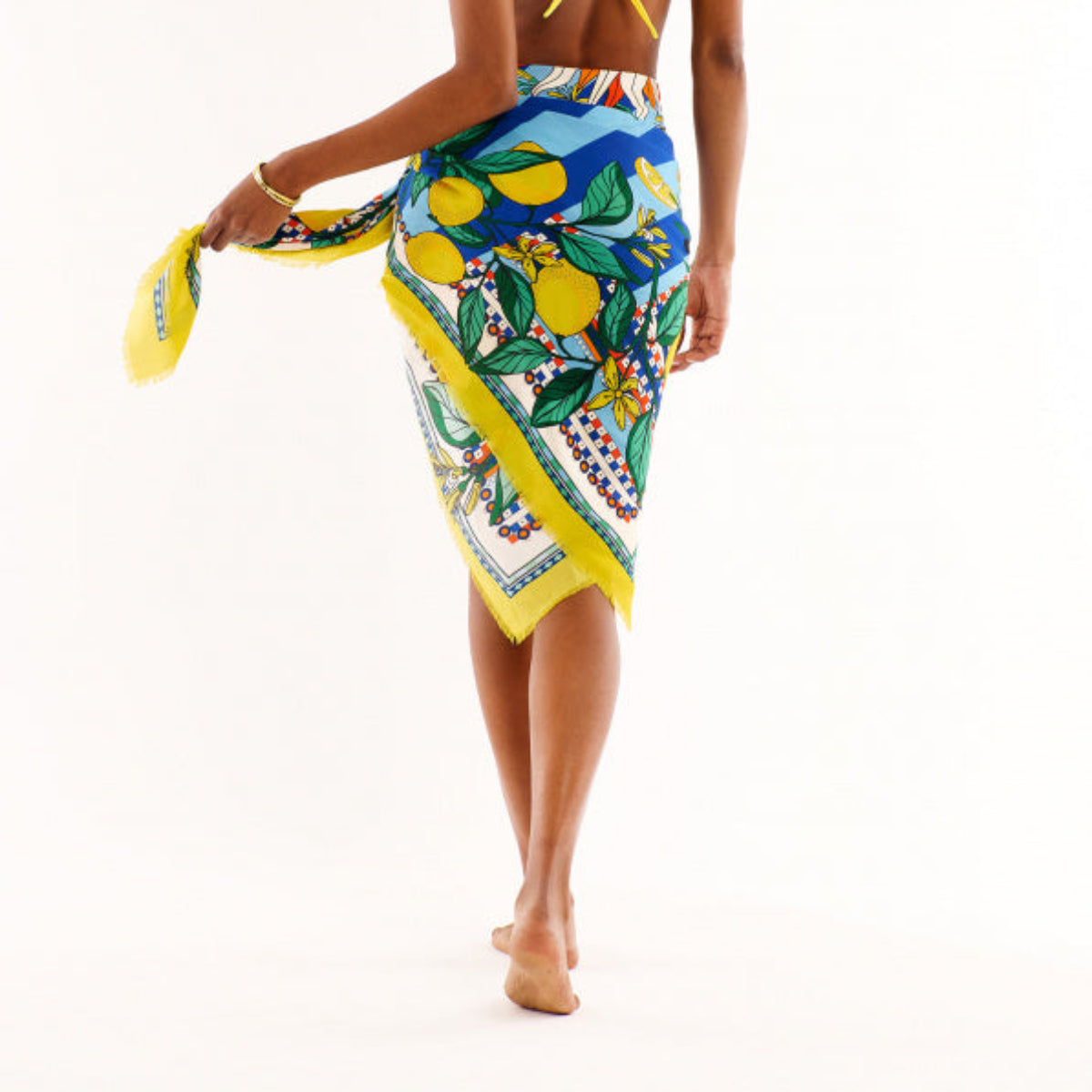 foulard big sicily bleu wild by hipanema