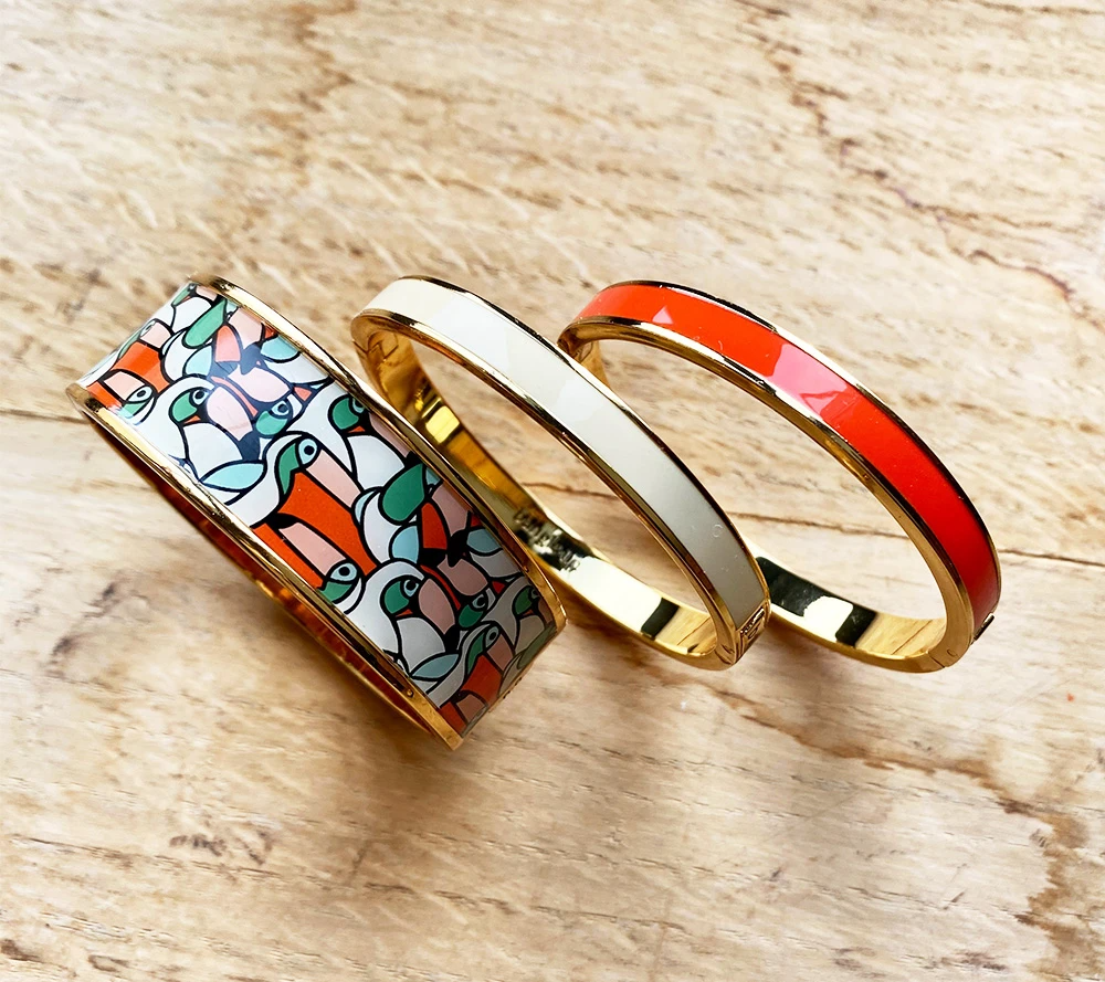 Bracelet Bangle Tangerine
