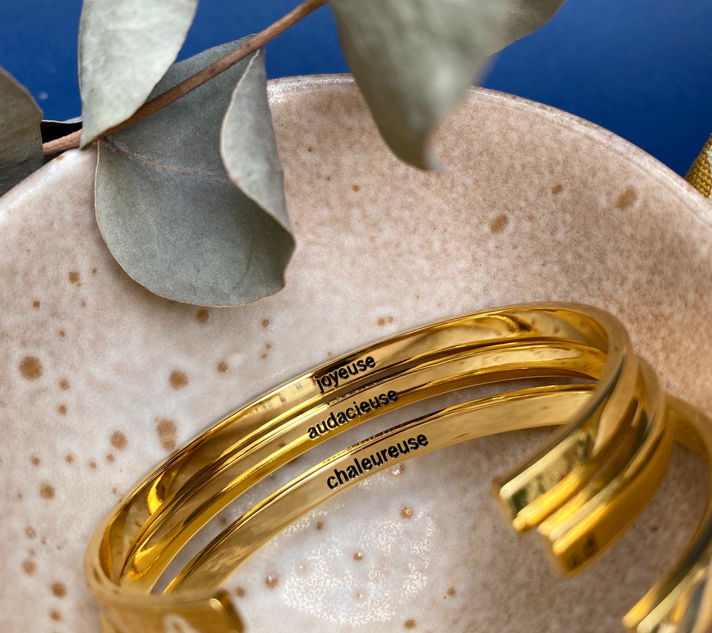 Bracelet jonc Balance Or light