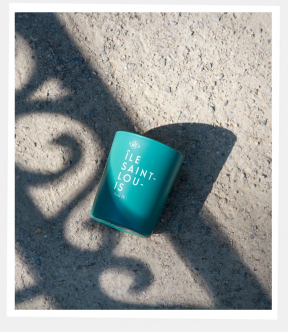 Bougie parfumée Île Saint Louis - Kerzon