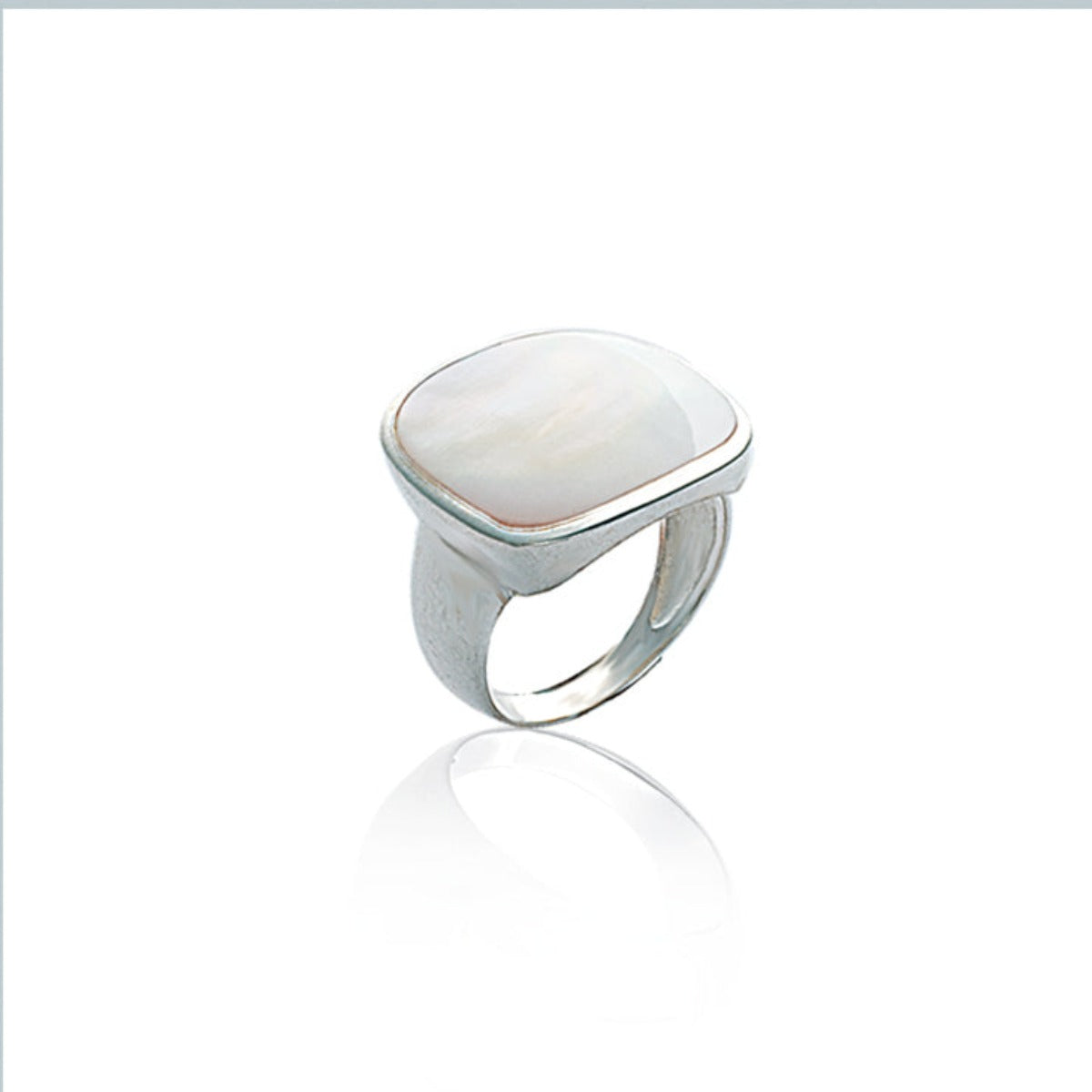 bague dalia argent