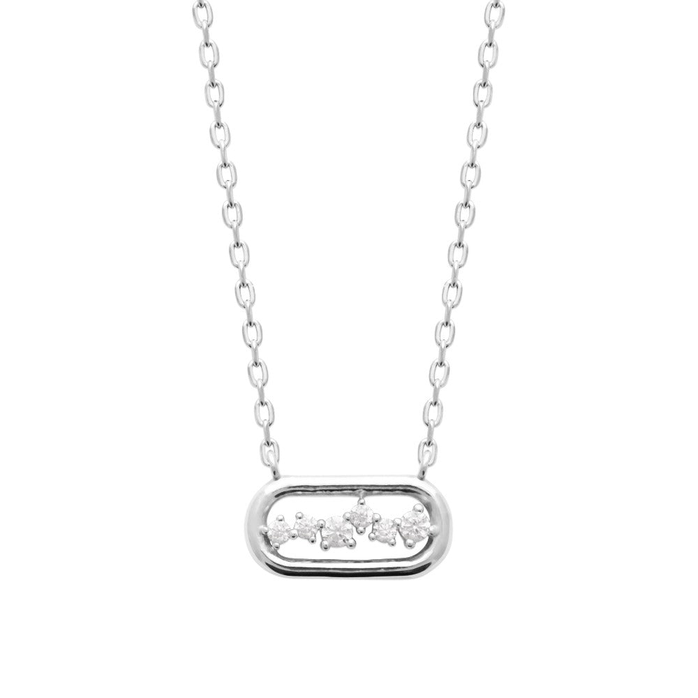 Collier Carolina Argent