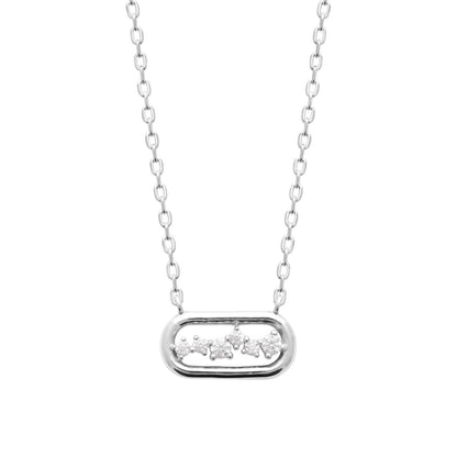 Collier Carolina Argent