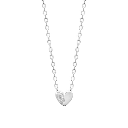 Collier Corazon Argent