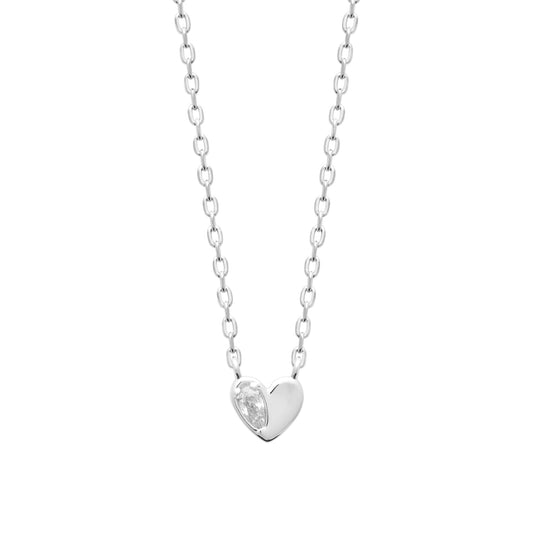 Collier Corazon Argent