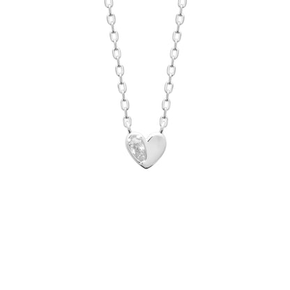 Collier Corazon Argent