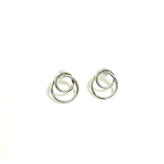 Boucles d'oreilles argent Infinite