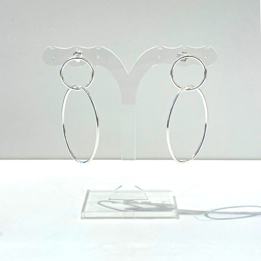 Boucles d'oreilles Loulou argent