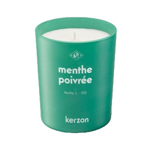Bougie parfumée à la menthe poivrée de la marque Kerzon
