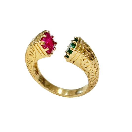 Bague Esmee plaqué or et zircons Gris Collection
Gris Bijoux 
Bijouterie fantaisie Paris
Concept store bijoux et accessoires Paris
Quartier d'Auteuil, Paris 75016