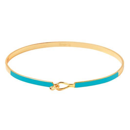 bracelet lily bleu turquoise