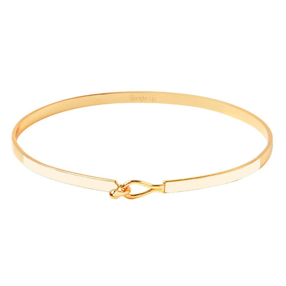 bracelet lily blanc sable