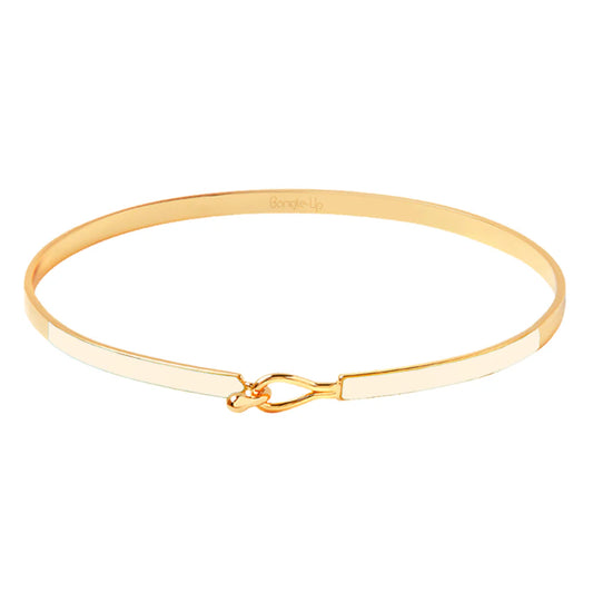 bracelet lily blanc sable