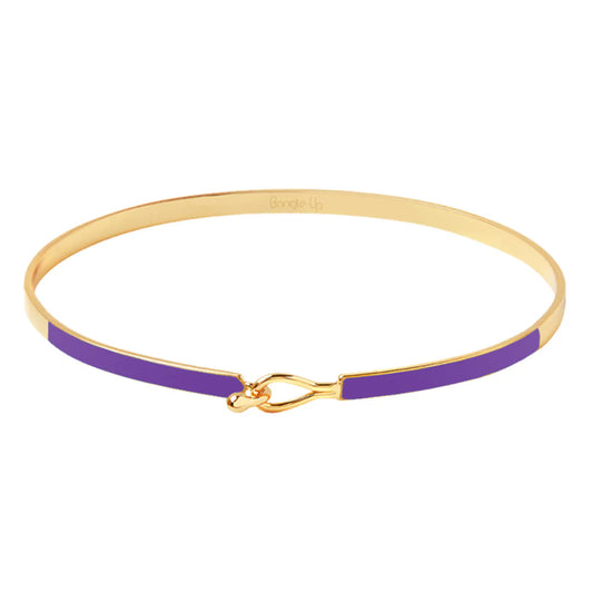 bracelet lily deep purple
