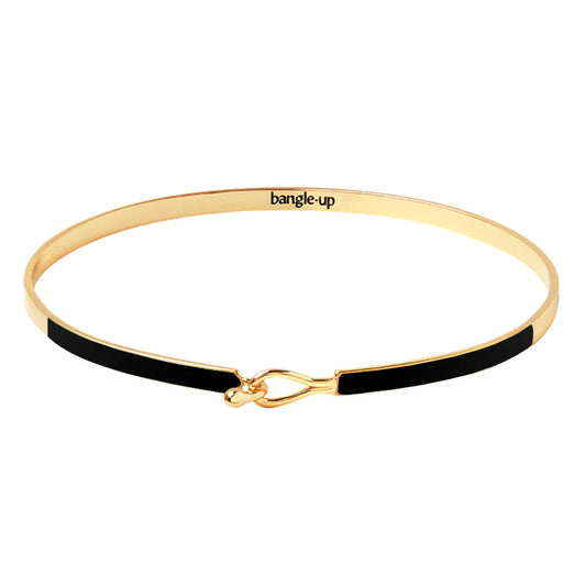 bracelet lily noir