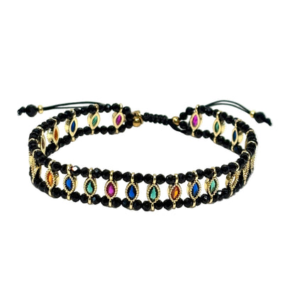 Bracelet Onyx et strass colorés Gris Collection Gris Bijoux
Bracelet réglable
Perles d'onyx
Strass colorés
Bijouterie fantaisie Paris 16
Concept store bijoux et accessoires paris 16