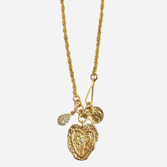 Collier Irène doré à l'or