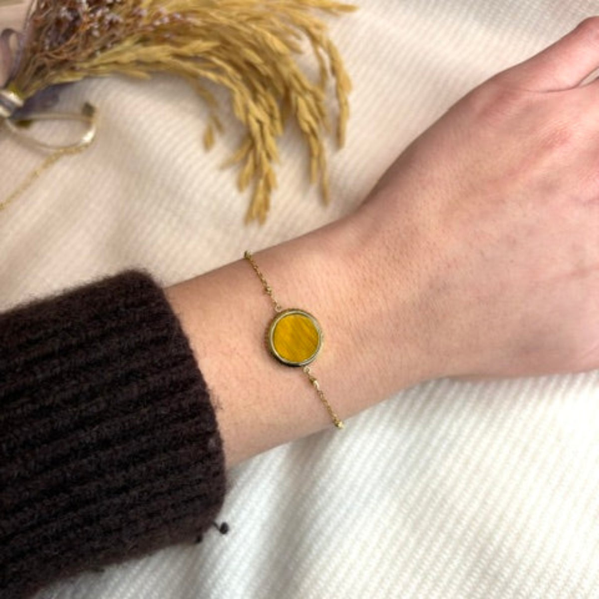 bracelet Lilou oeil de tigre 