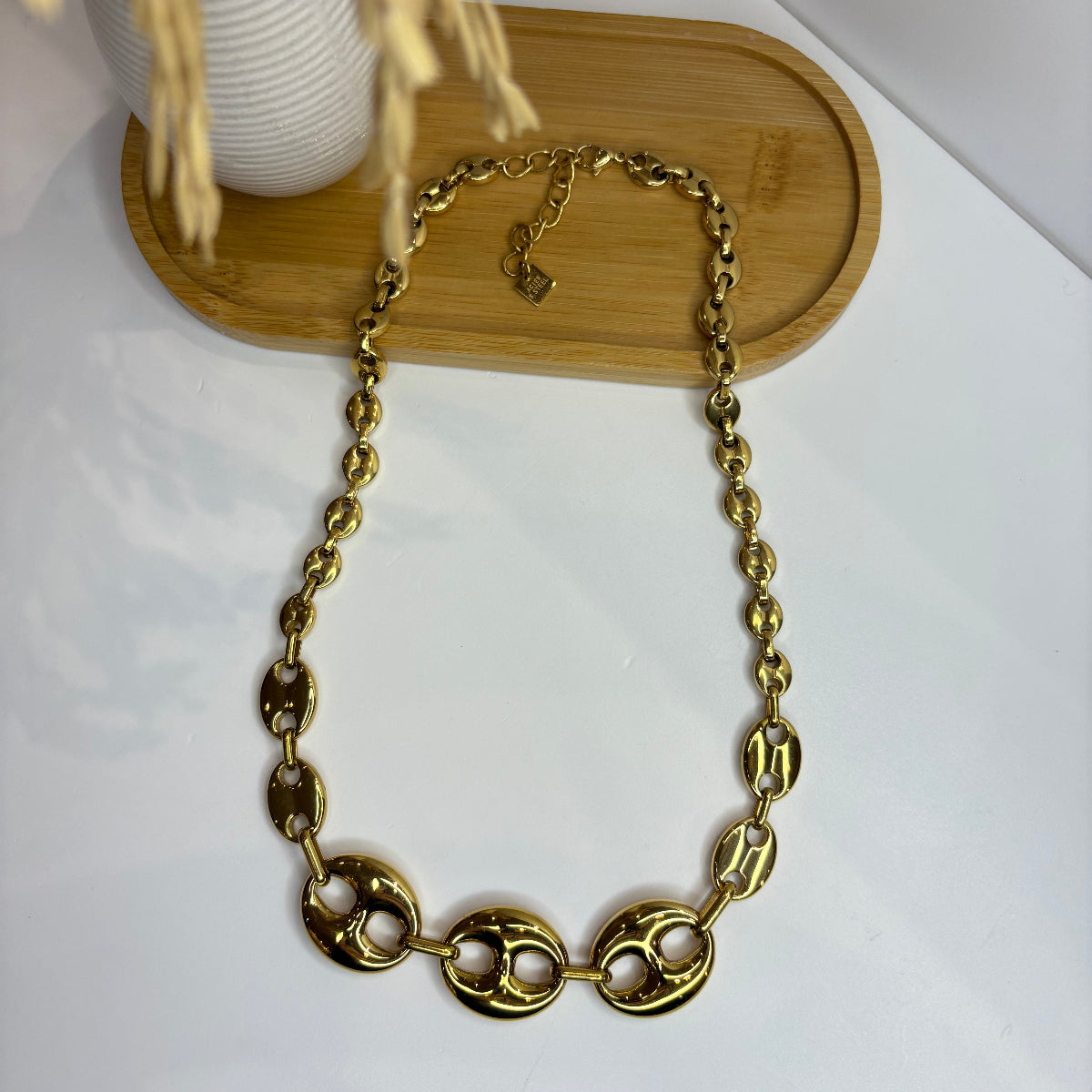 collier mélissa acier inoxydable