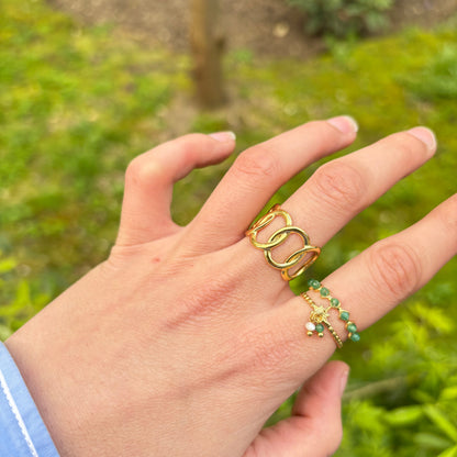 bague lupita aventurine