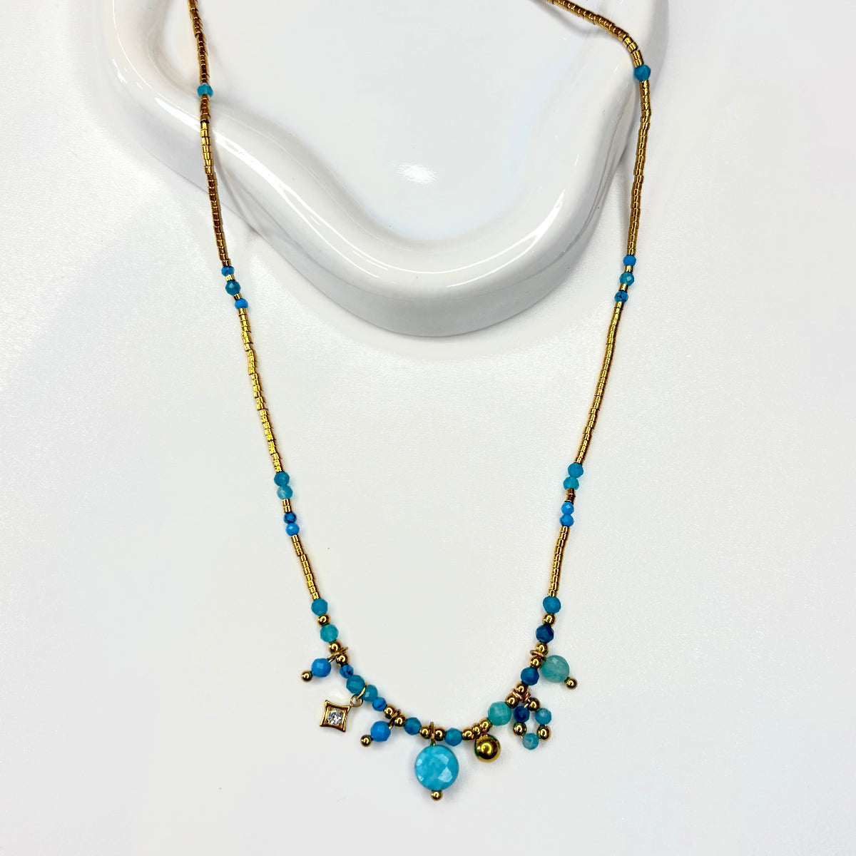 collier lupita turquoise