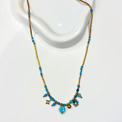 collier lupita turquoise