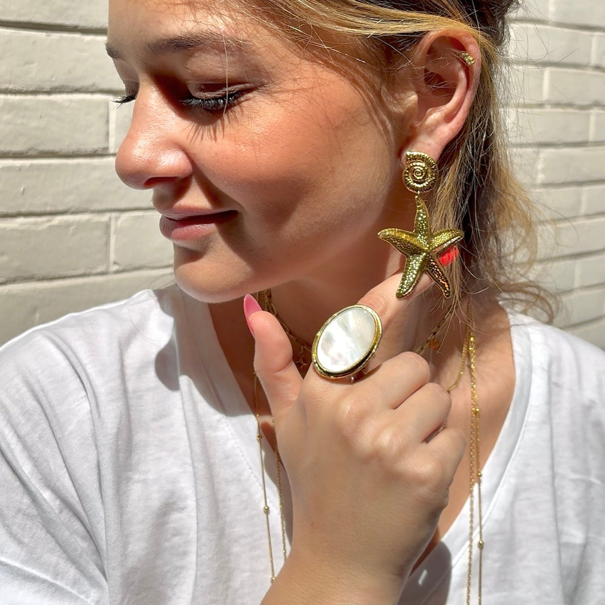 boucles d'oreilles amy acier inoxydable