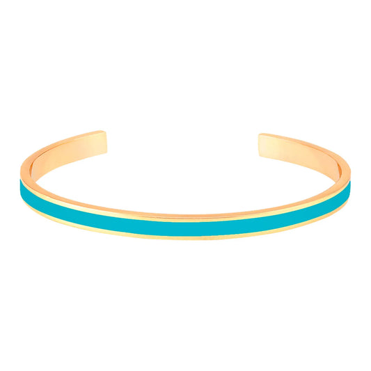 Bracelet Jonc Bangle up Bleu Turquoise