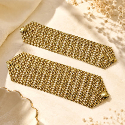 Manchette souple dorée à l'or fin 24 carats Chamiro Gas Bijoux
Bracelet Chamiro Gas Bijoux
Bracelet ajustable Chamiro
Manchette souple Xena Gas Bijoux
Manchette souple Chamiro petit modèle grand modèle