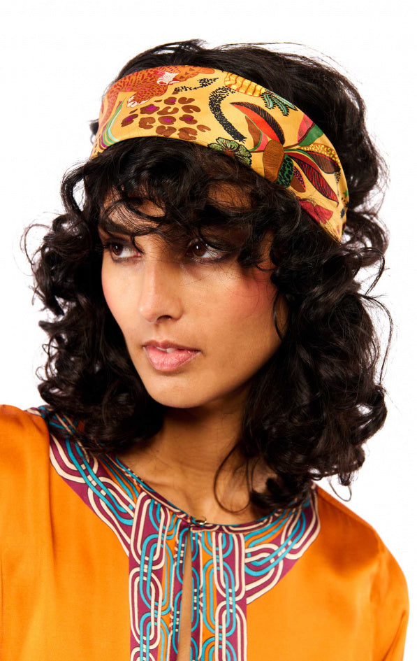 Foulard Mini Crazy World Beige Wild by Hipanema