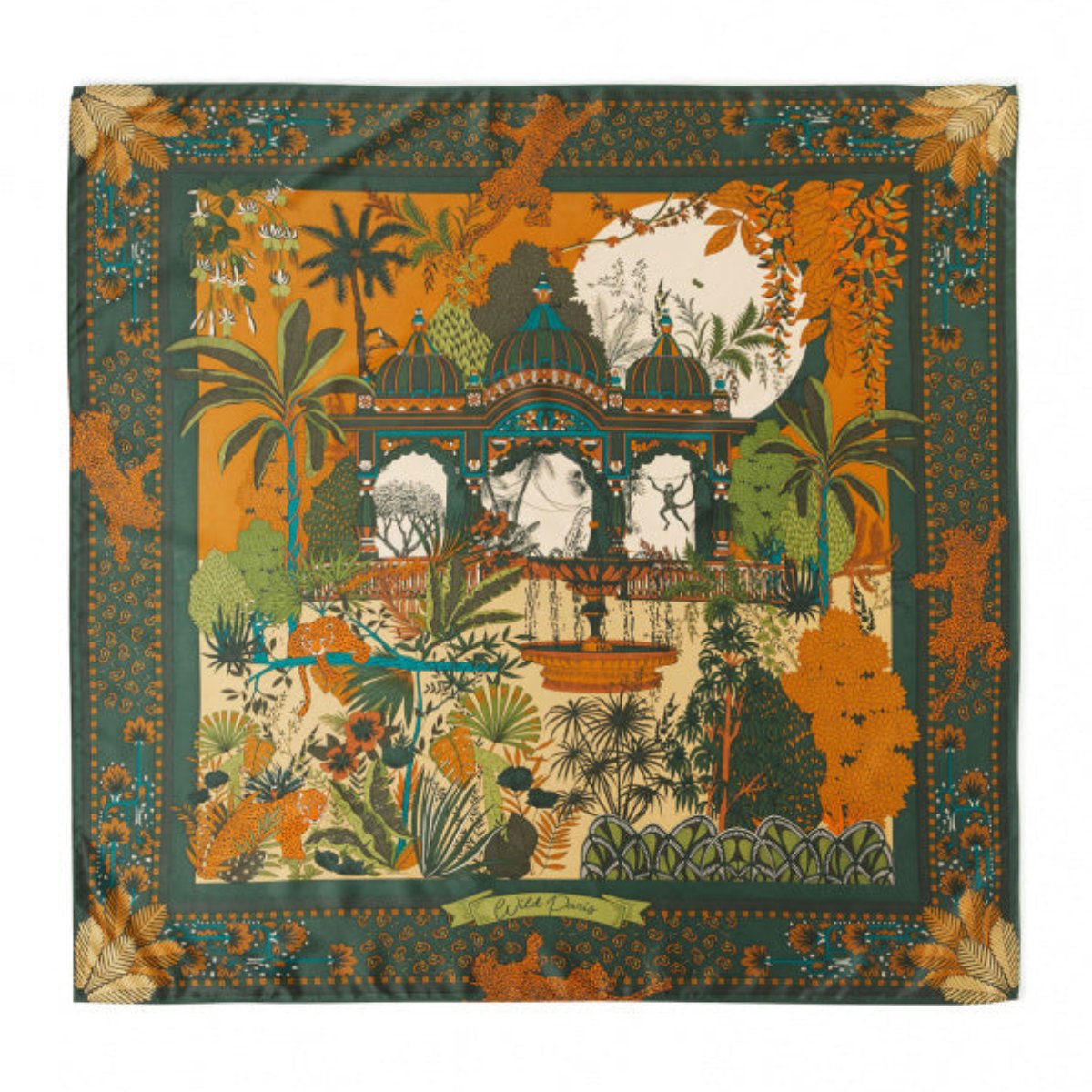 foulard amber palace medium vert