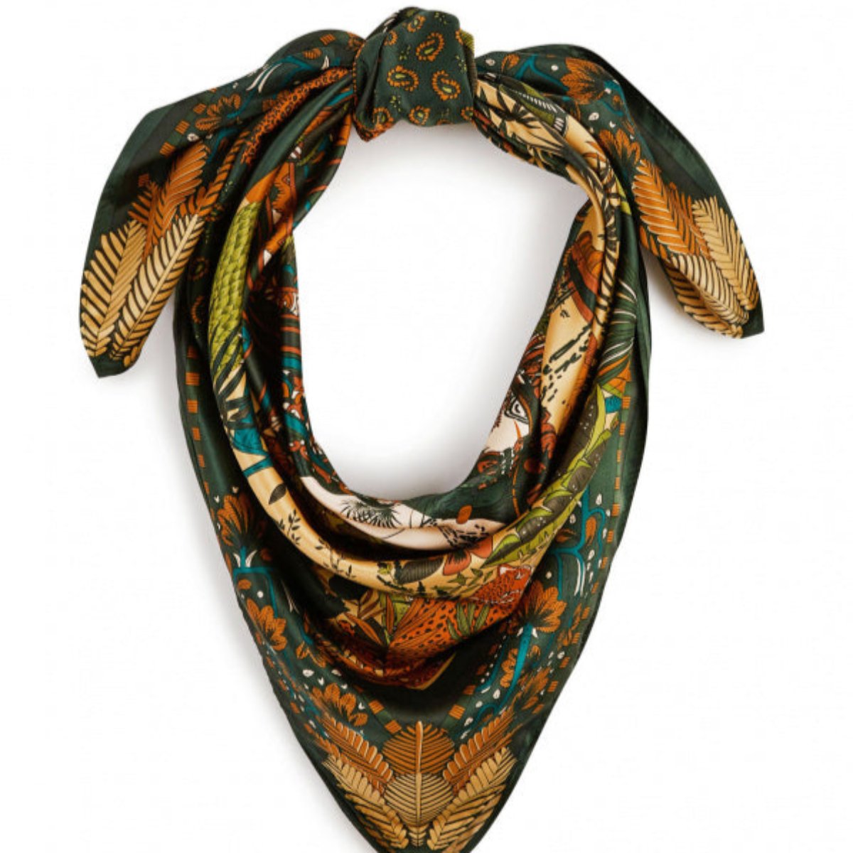 foulard medium amber palce vert