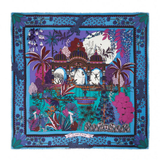 foulard amber palace big bleu wild by hipanema