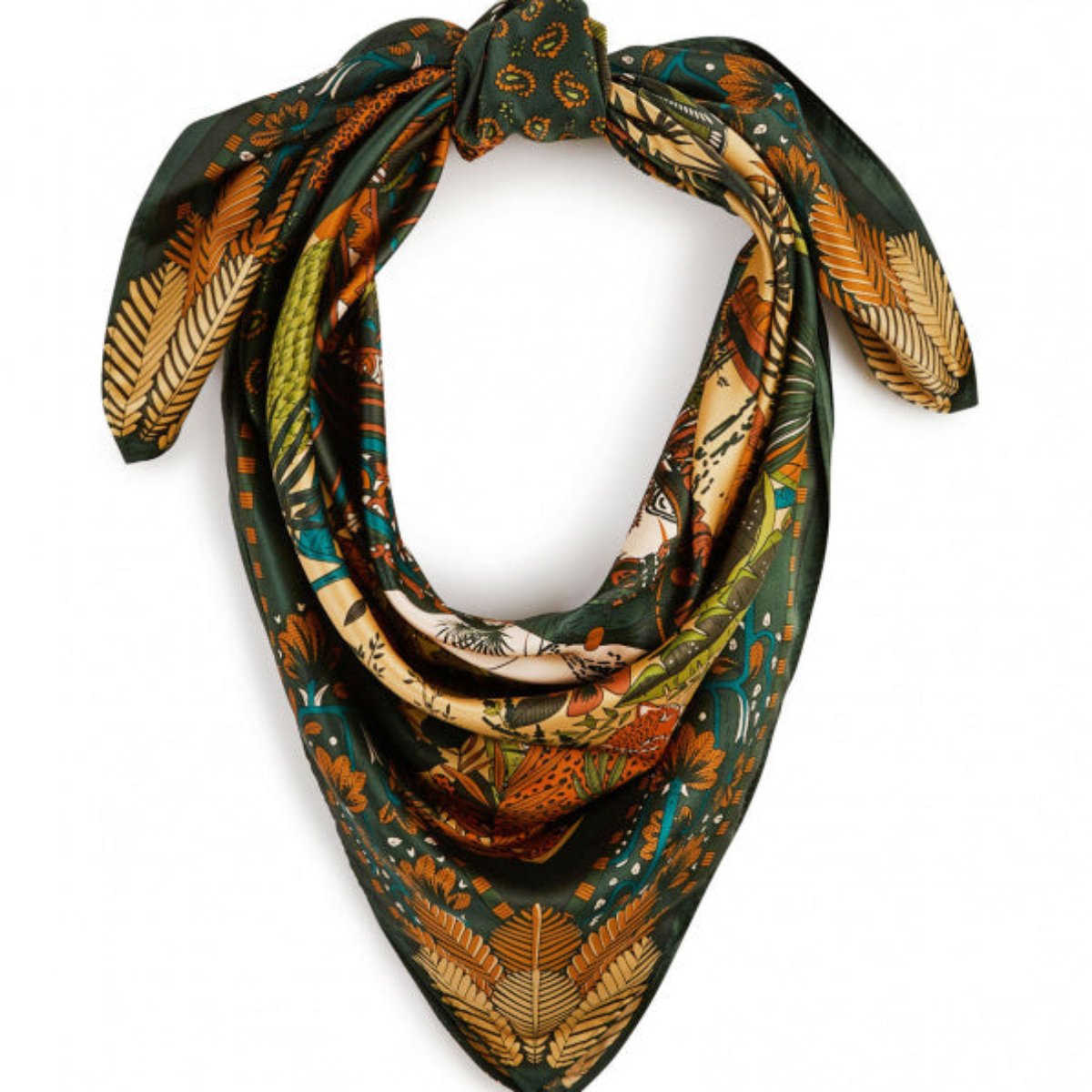 Foulard Amber Palace Big Wild By Hipanema vert