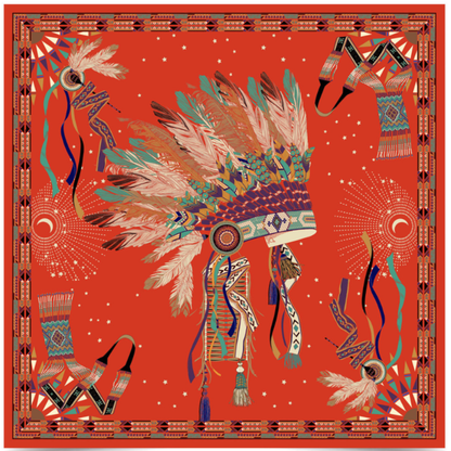 foulard Aneko rouge Wild by Hipanema